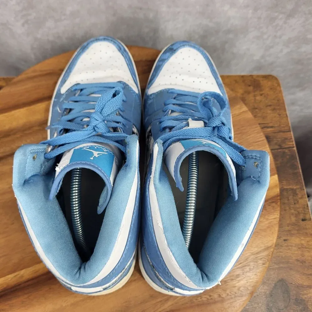 Nike Air Jordan 1 Retro Alpha Sneakers Mens‎ 12 White University Blue 136085-140